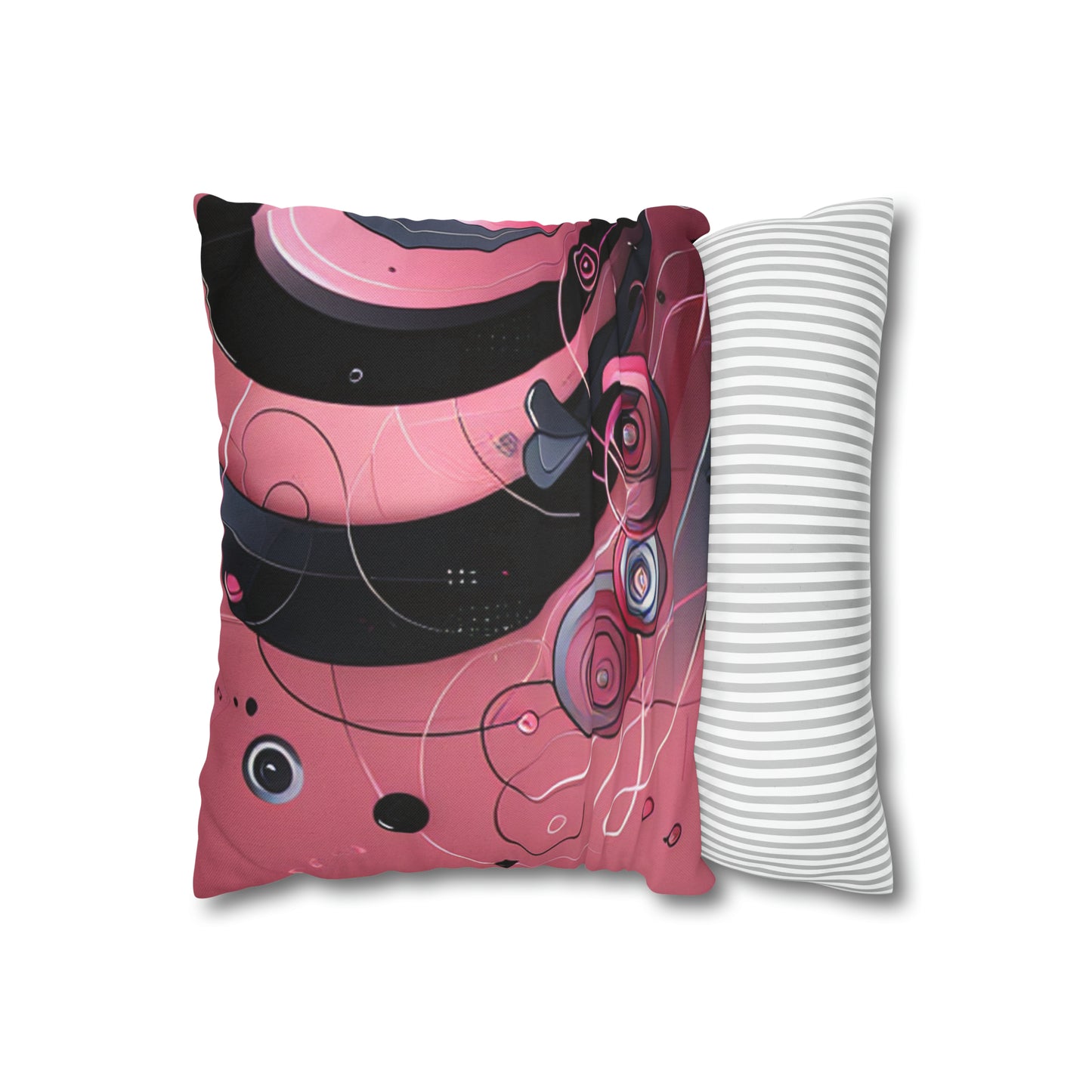 Spun Polyester Square Pillow Case