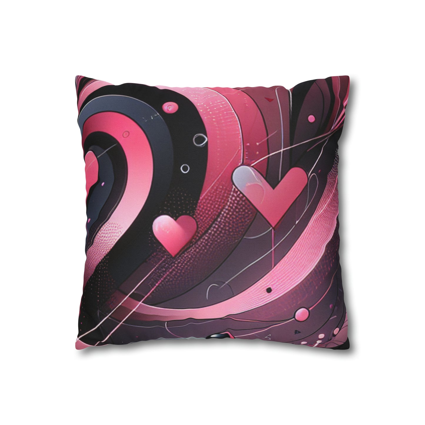 Spun Polyester Square Pillow Case