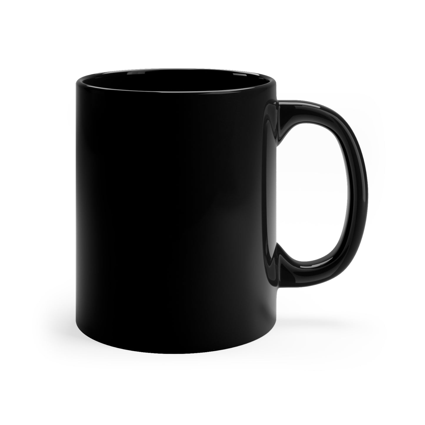 Black Coffee Mug, 11oz