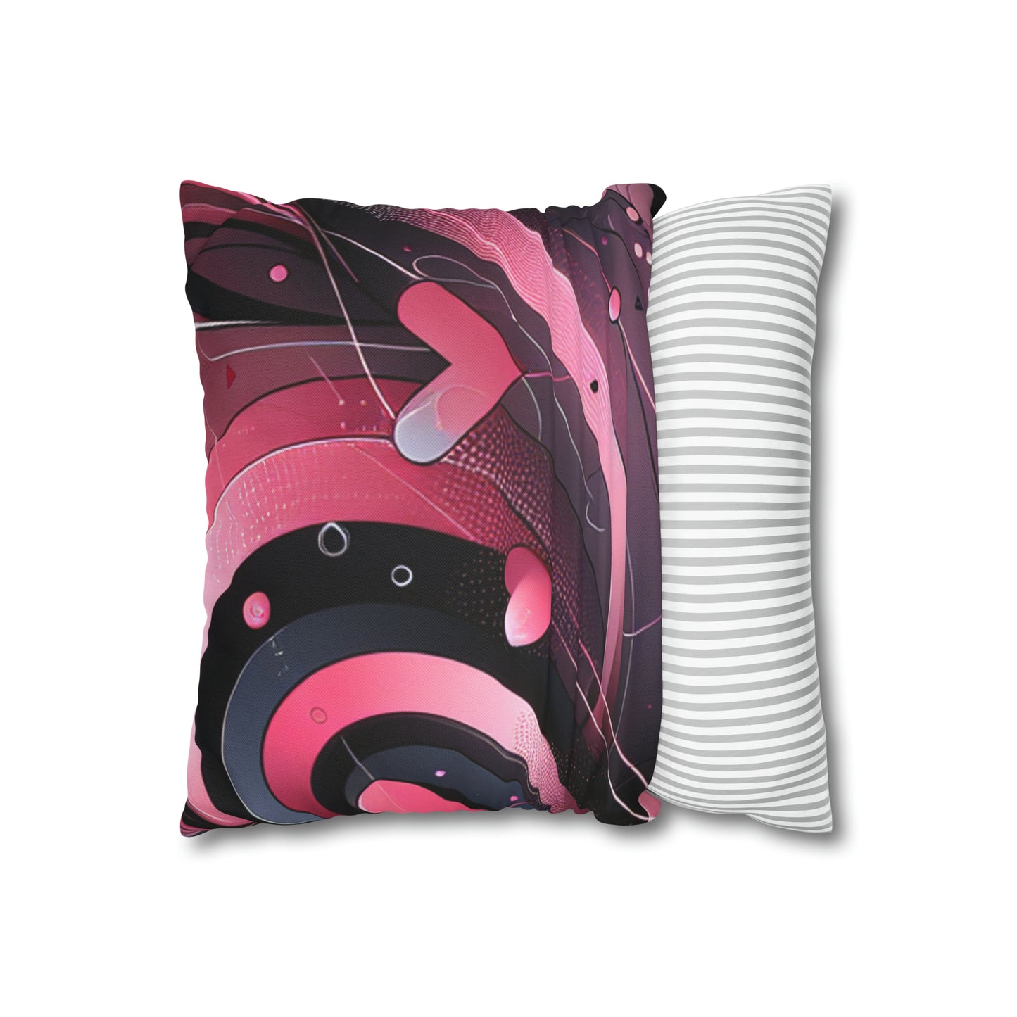 Spun Polyester Square Pillow Case