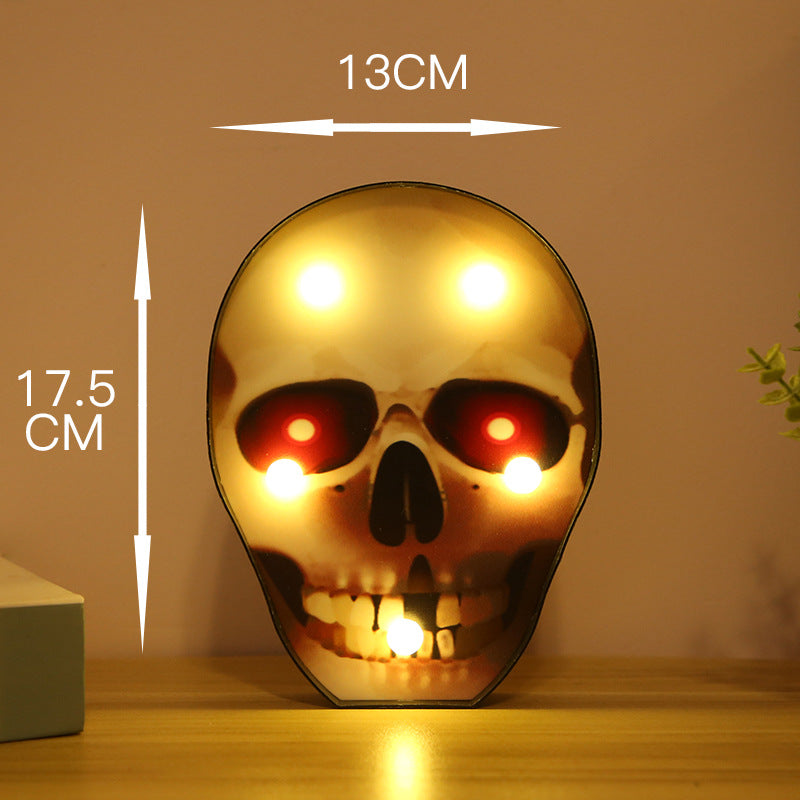 Halloween LED Pumpkin and Bat String Lights Decor